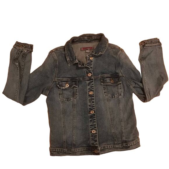 Silver Jeans 2 Denim Jean Jacket Size S - Picture 1 of 4